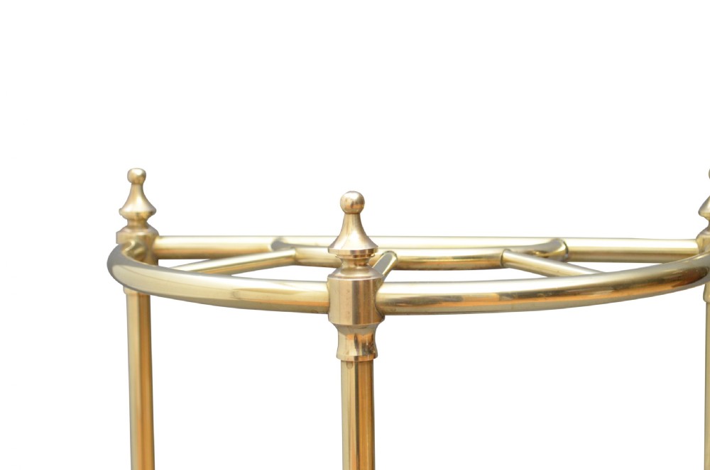 Victorian Brass Umbrella Stand View IV