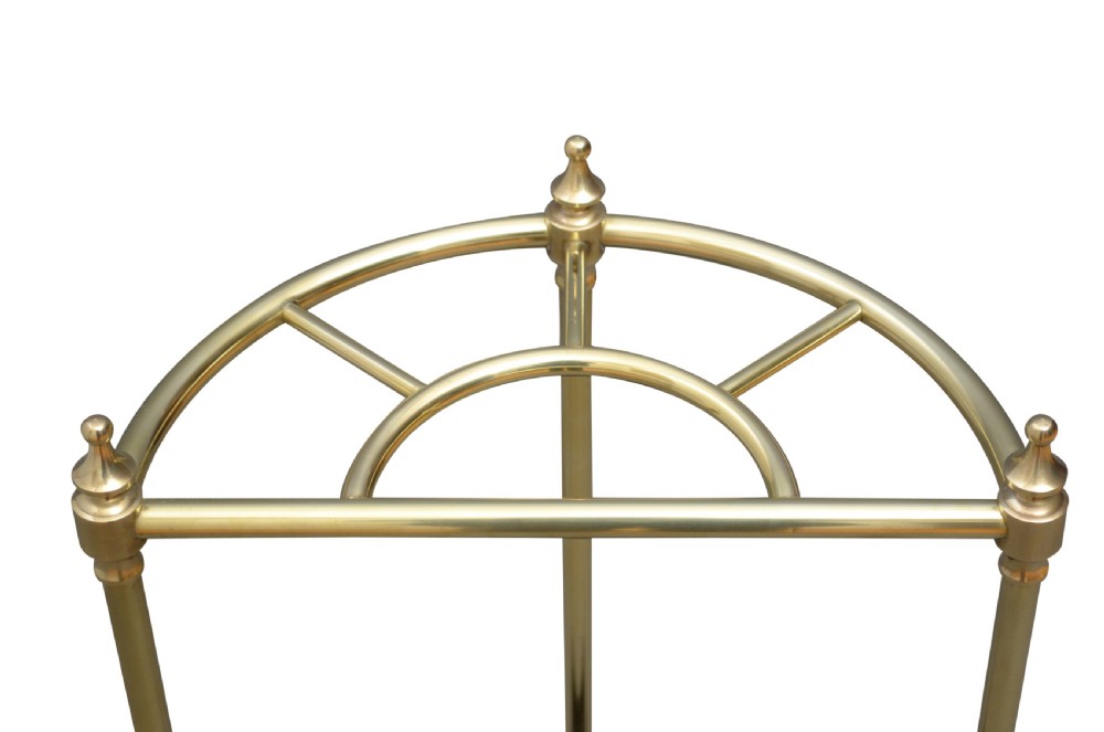 Victorian Brass Umbrella Stand View V