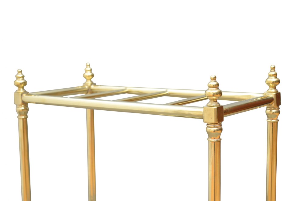 Victorian Brass Umbrella Stand View III