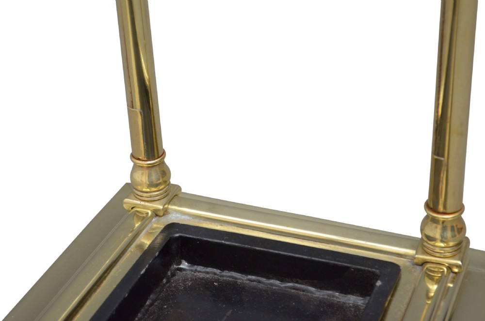 Victorian Brass Umbrella Stand View IV