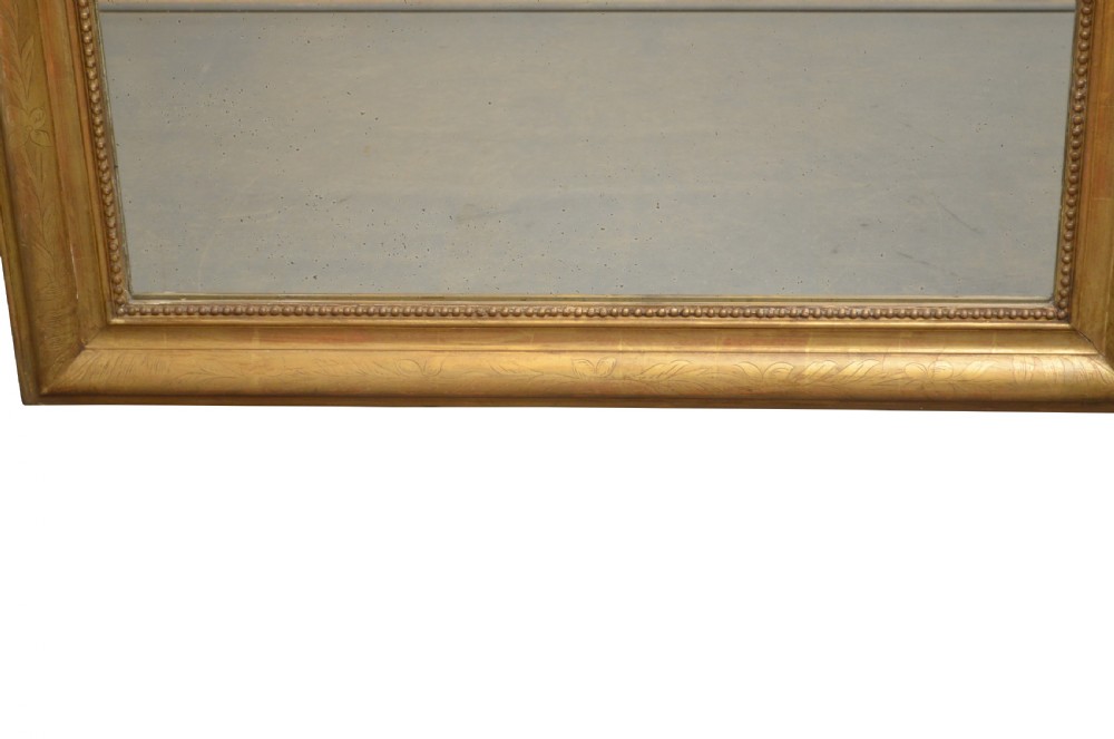 19th Century French Giltwood Mirror  View III