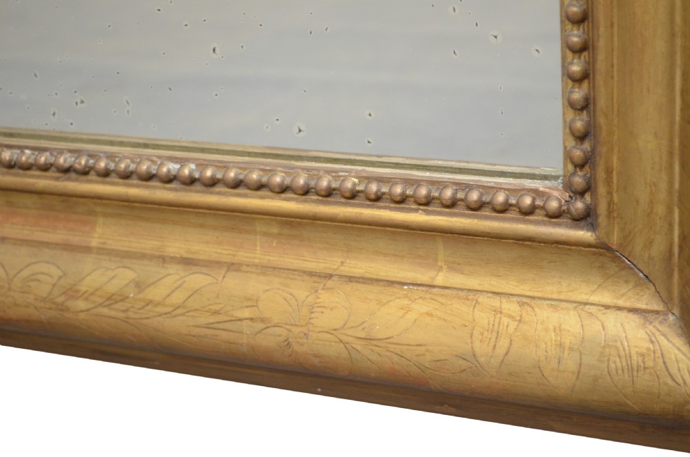 19th Century French Giltwood Mirror  View IV