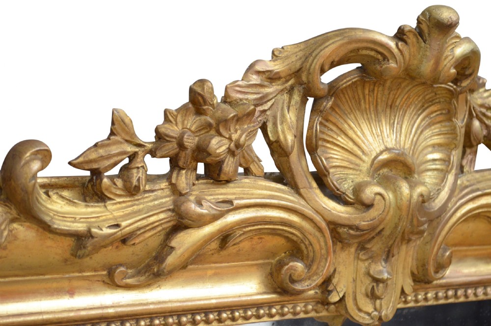 19th Century French Giltwood Mirror  View VI