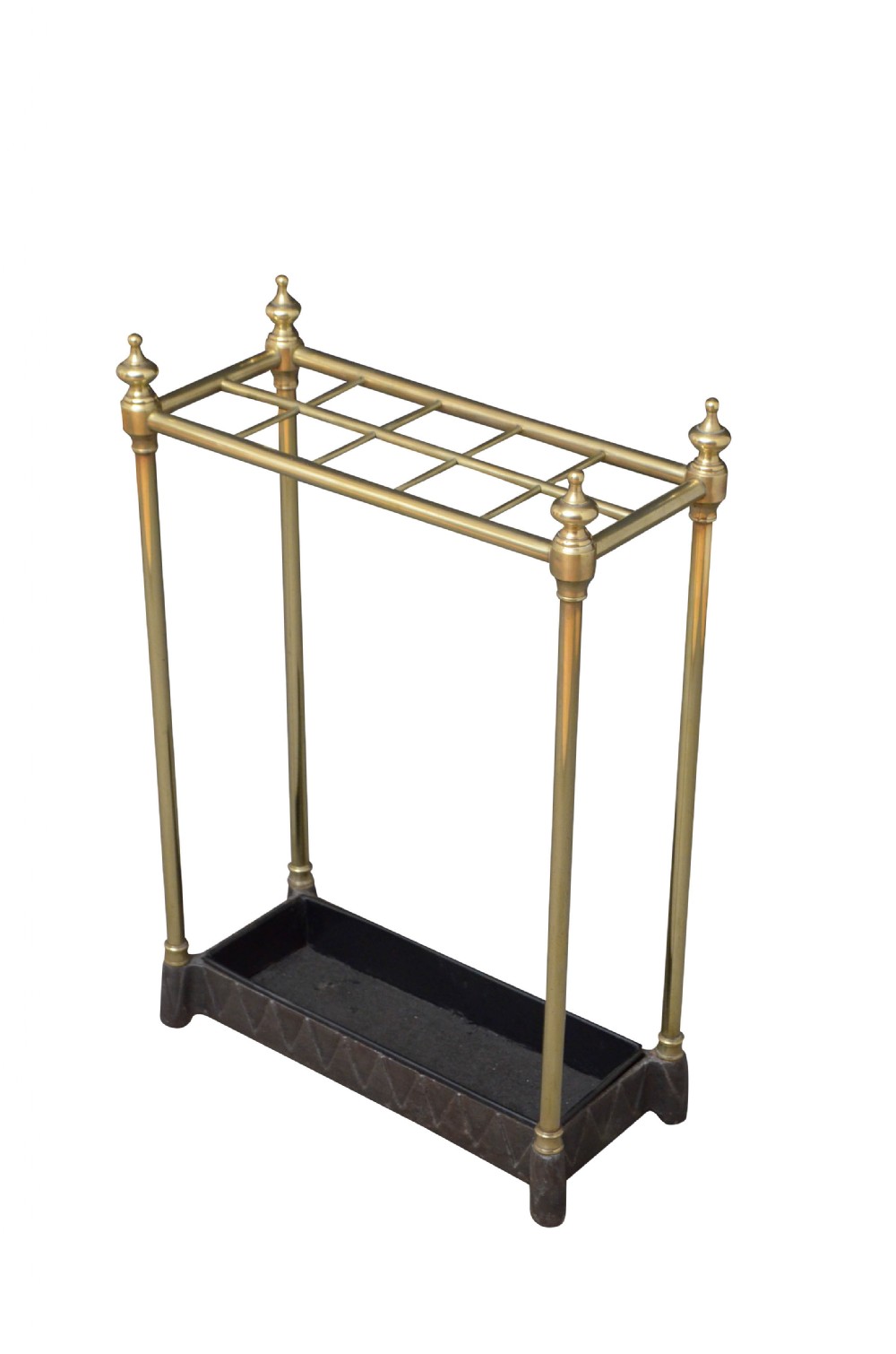 Late Victorian Brass Umbrella Stand