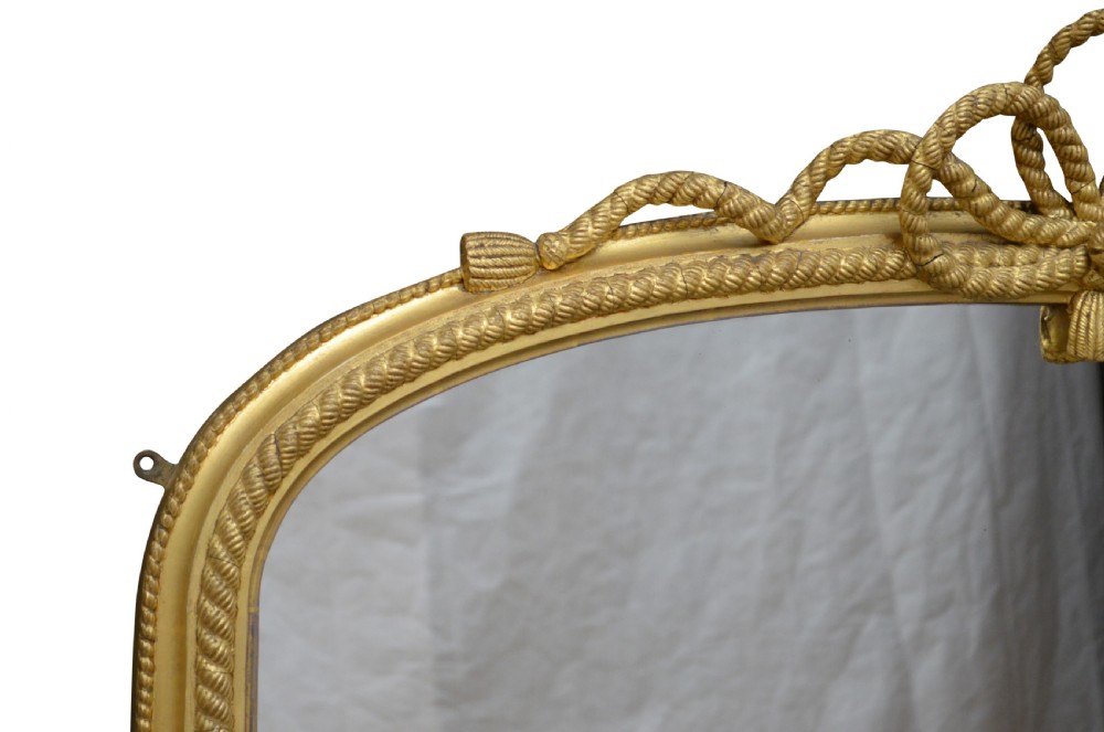 Victorian Giltwood Overmantel Mirror View III