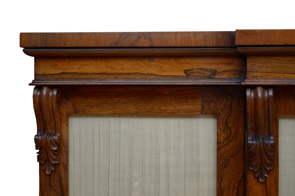  Victorian Bookcase In Rosewood Sideboard Cabinet View V