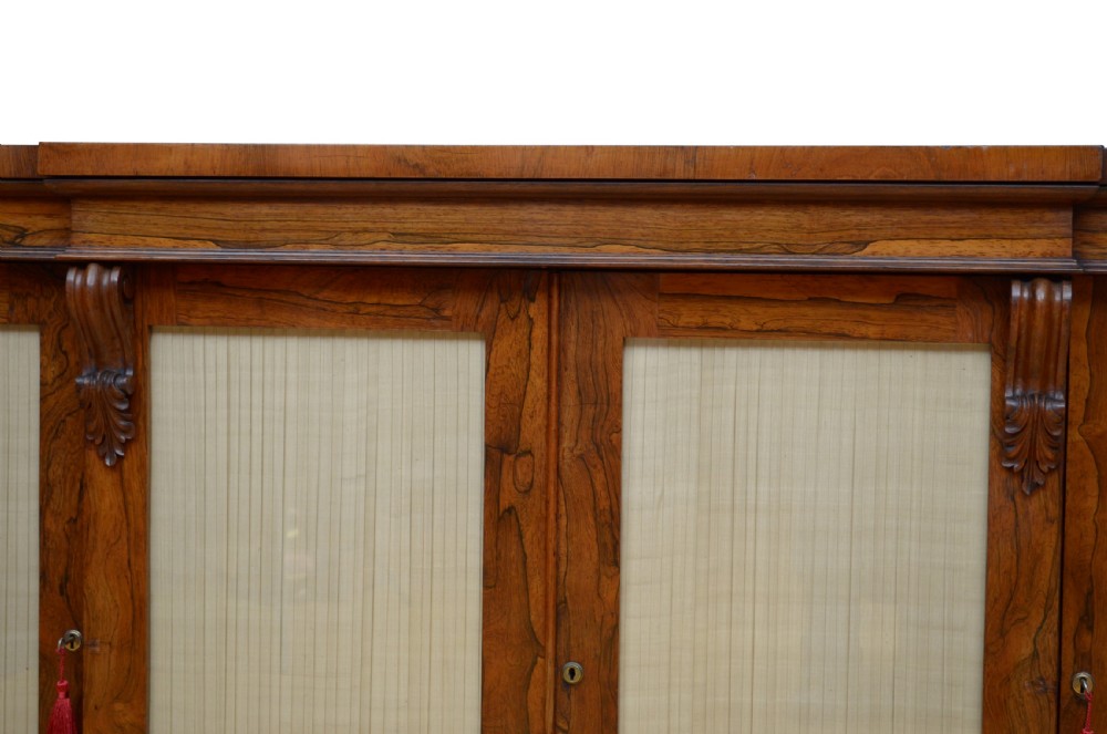  Victorian Bookcase In Rosewood Sideboard Cabinet View VIII