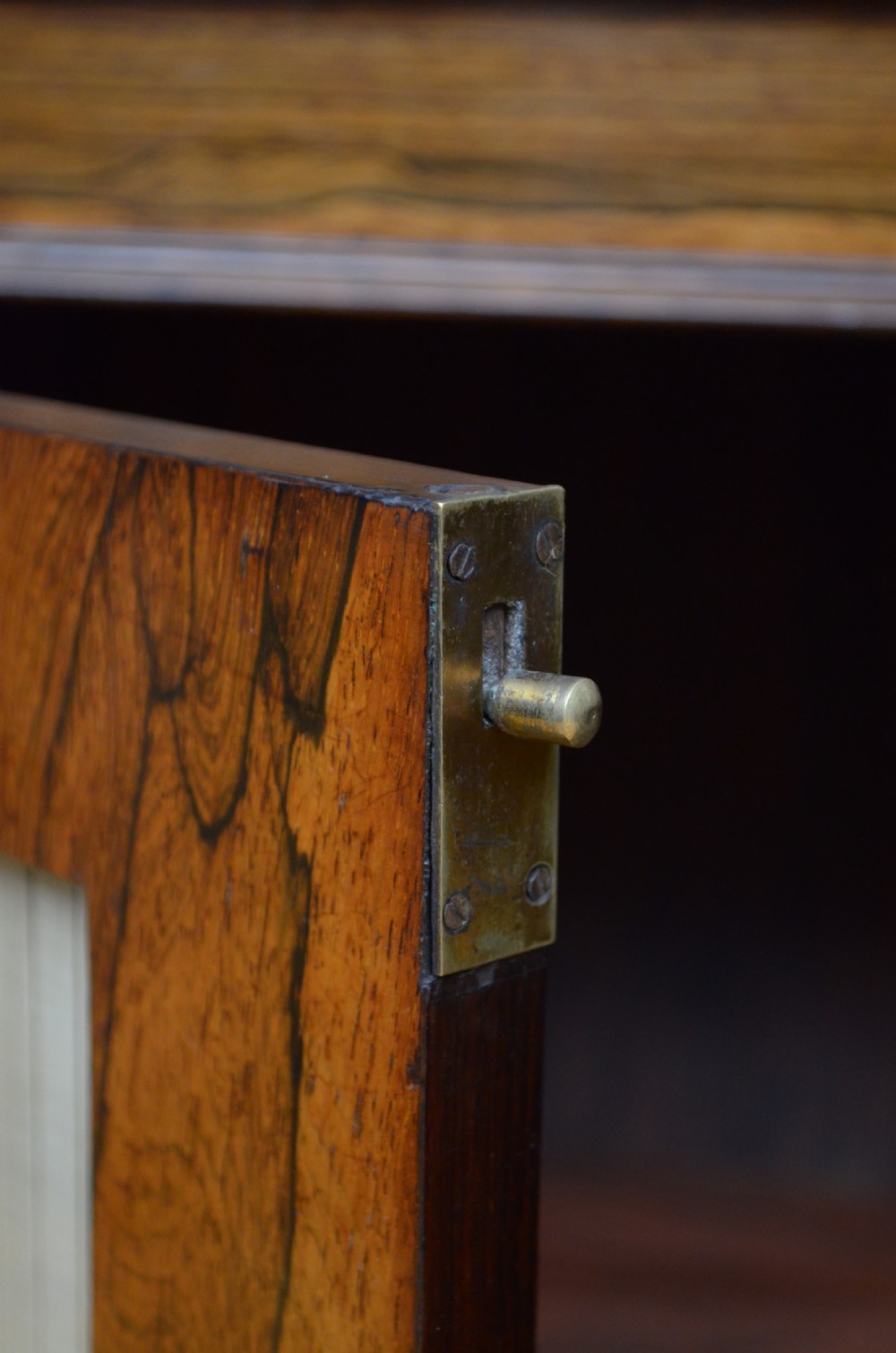  Victorian Bookcase In Rosewood Sideboard Cabinet View XV