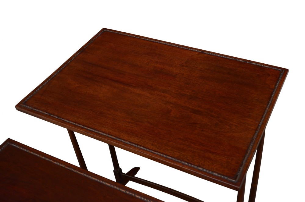 Fine Quartetto Nest Of Mahogany Tables View VII