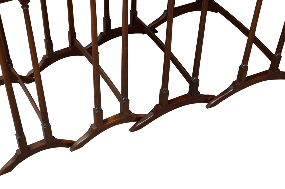 Fine Quartetto Nest Of Mahogany Tables View XI