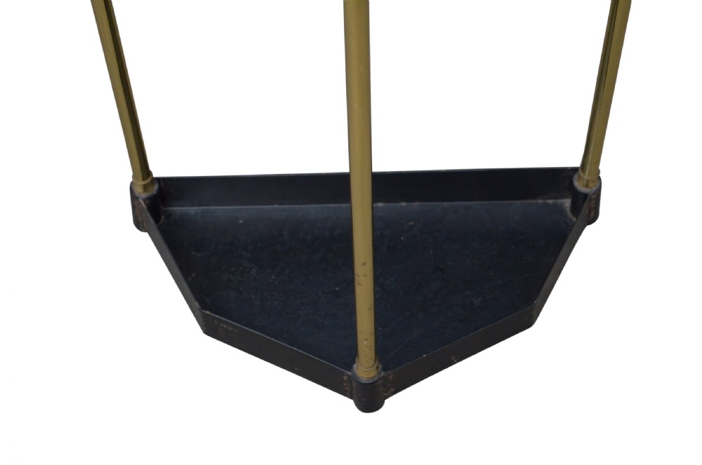 Vintage Brass Umbrella Stand View III