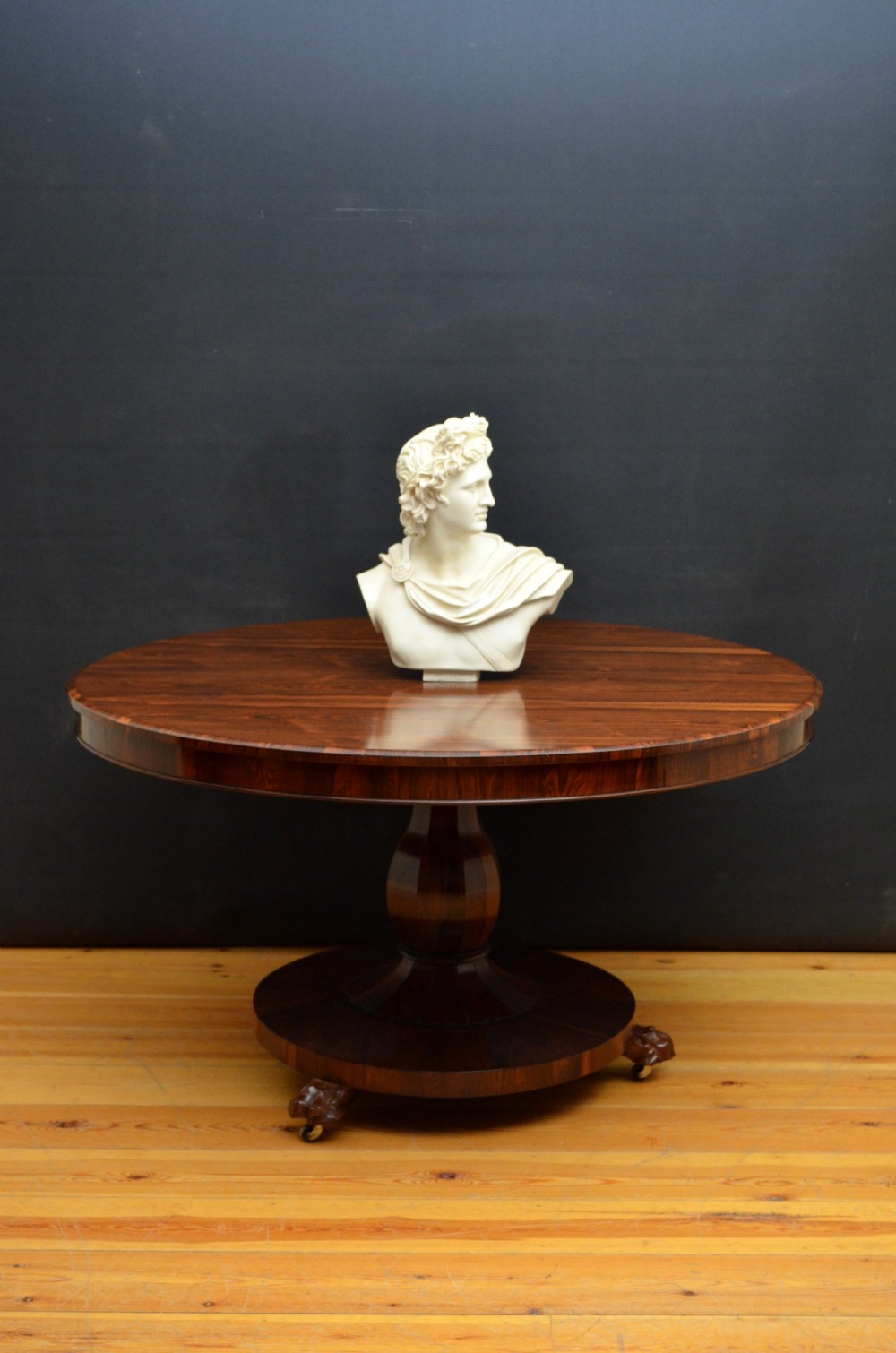 William IV Dining or Centre Table in Rosewood View VII