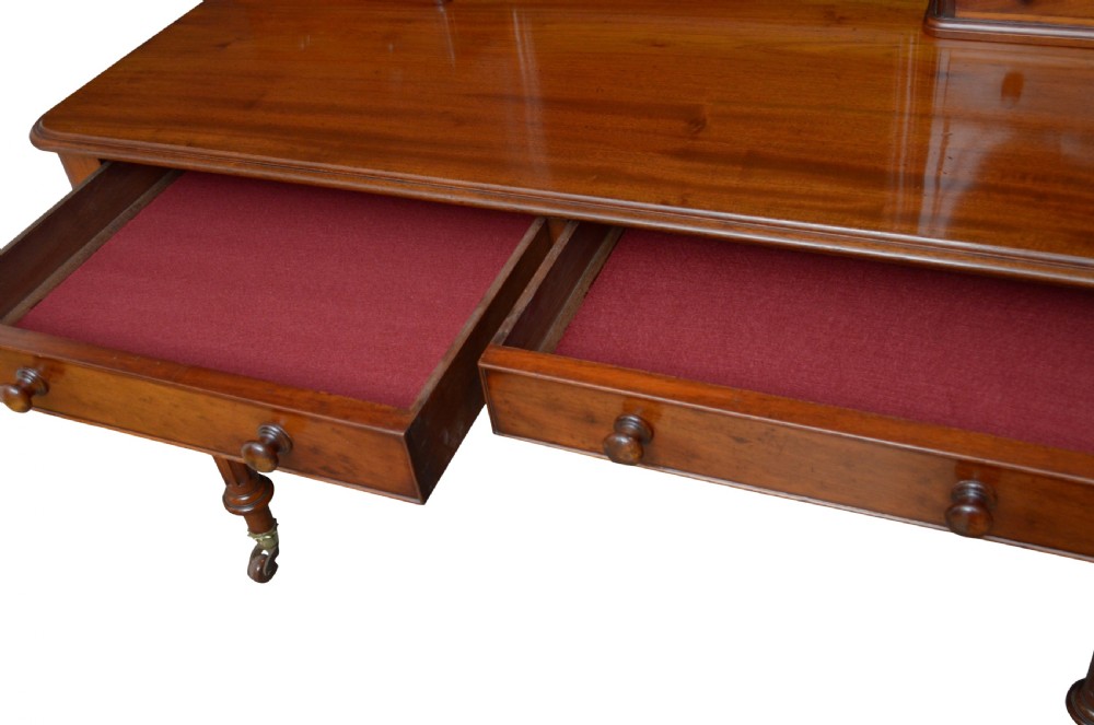 Victorian Mahogany Dressing Table  View V