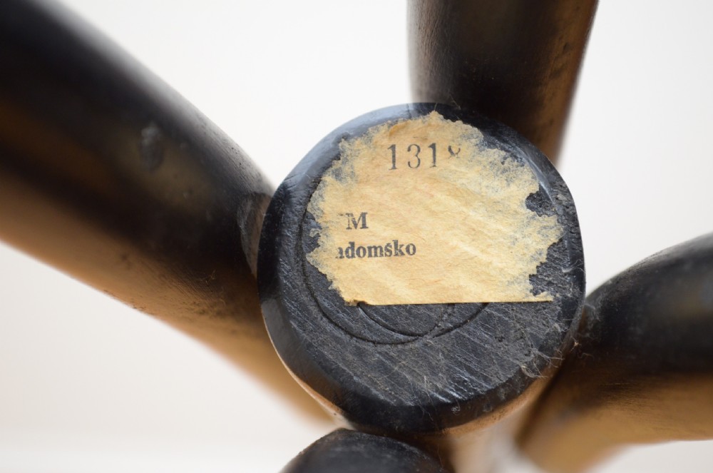 Ebonised Bentwood Hall Stand Thonet View VII