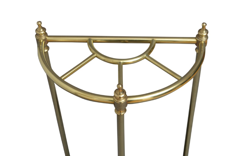 Victorian Brass Umbrella Stand View II