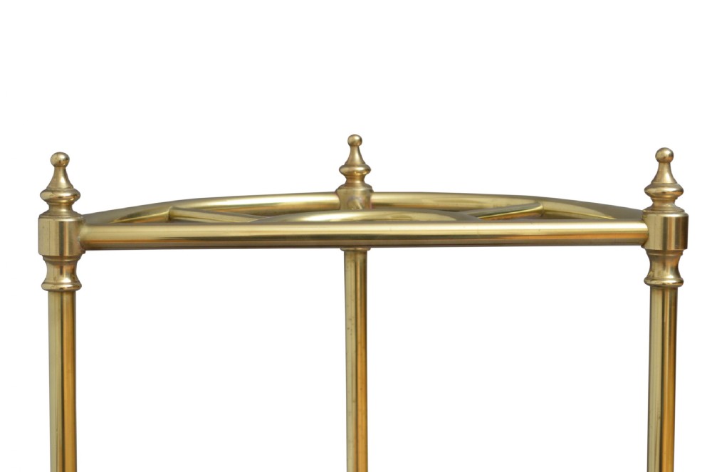 Victorian Brass Umbrella Stand View III