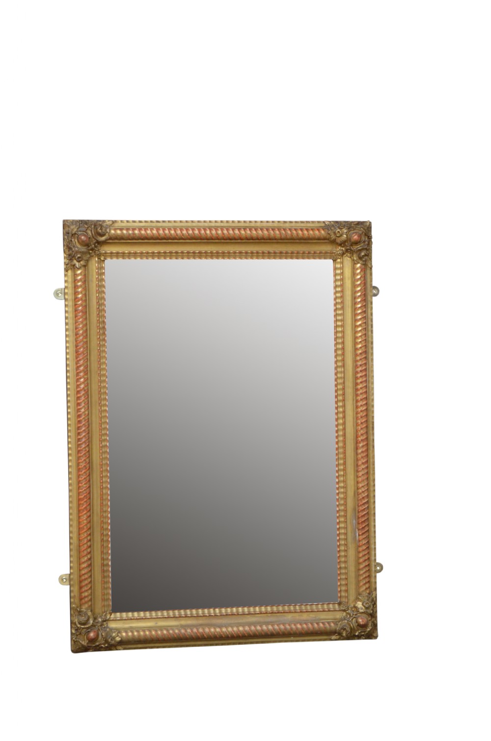 19th Century French Giltwood Wall Mirror Portrait or Landscape 