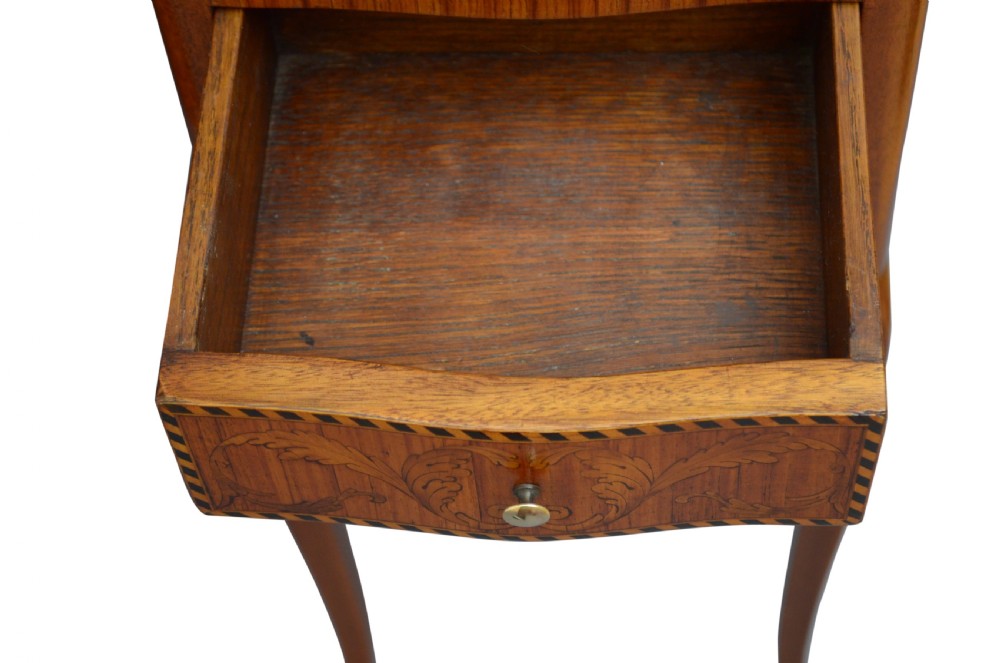 A slim Pair of Bedside Cabinets View IX