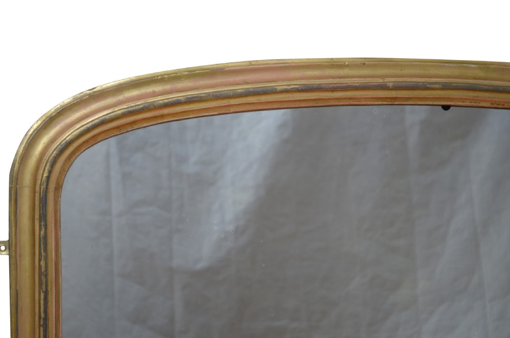 Matched Pair of Victorian Giltwood Overmantel Mirrors View VIII