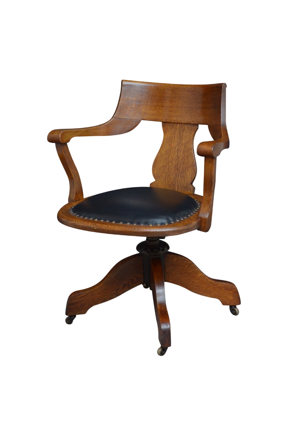 Turn of the Century  desk chair Oak Office Chair