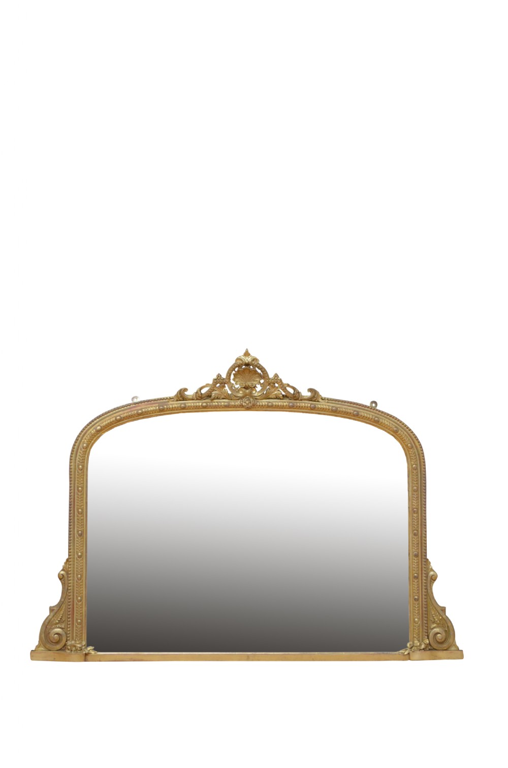Victorian Gilded Overmantel Mirror