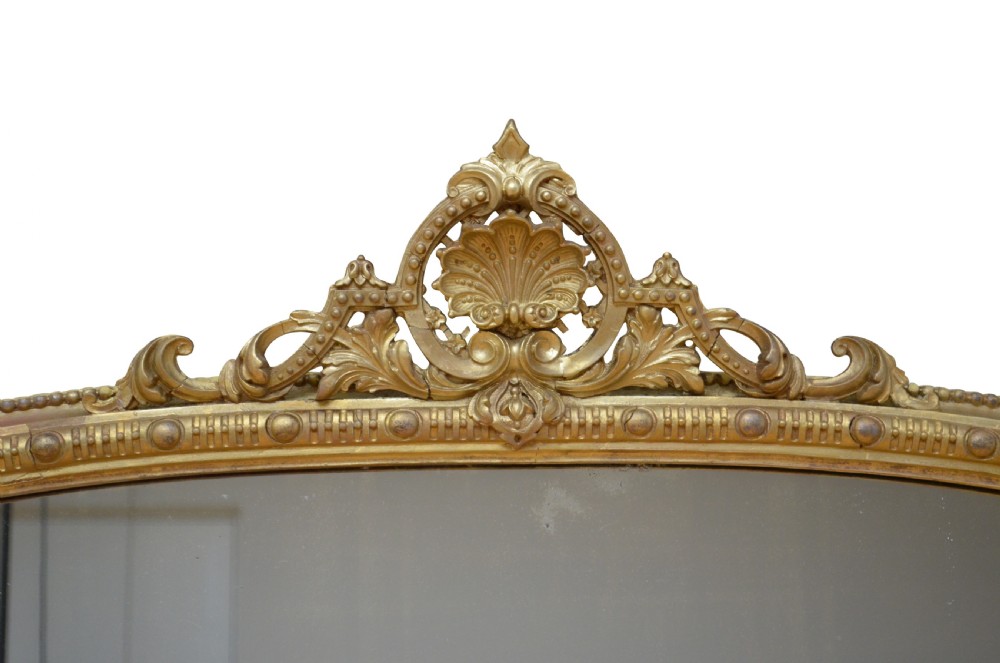 Victorian Gilded Overmantel Mirror View VII