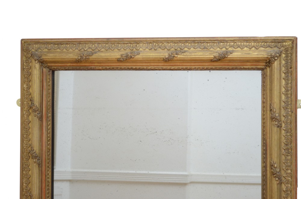Superb Early 19th Century Giltwood Mirror View IX