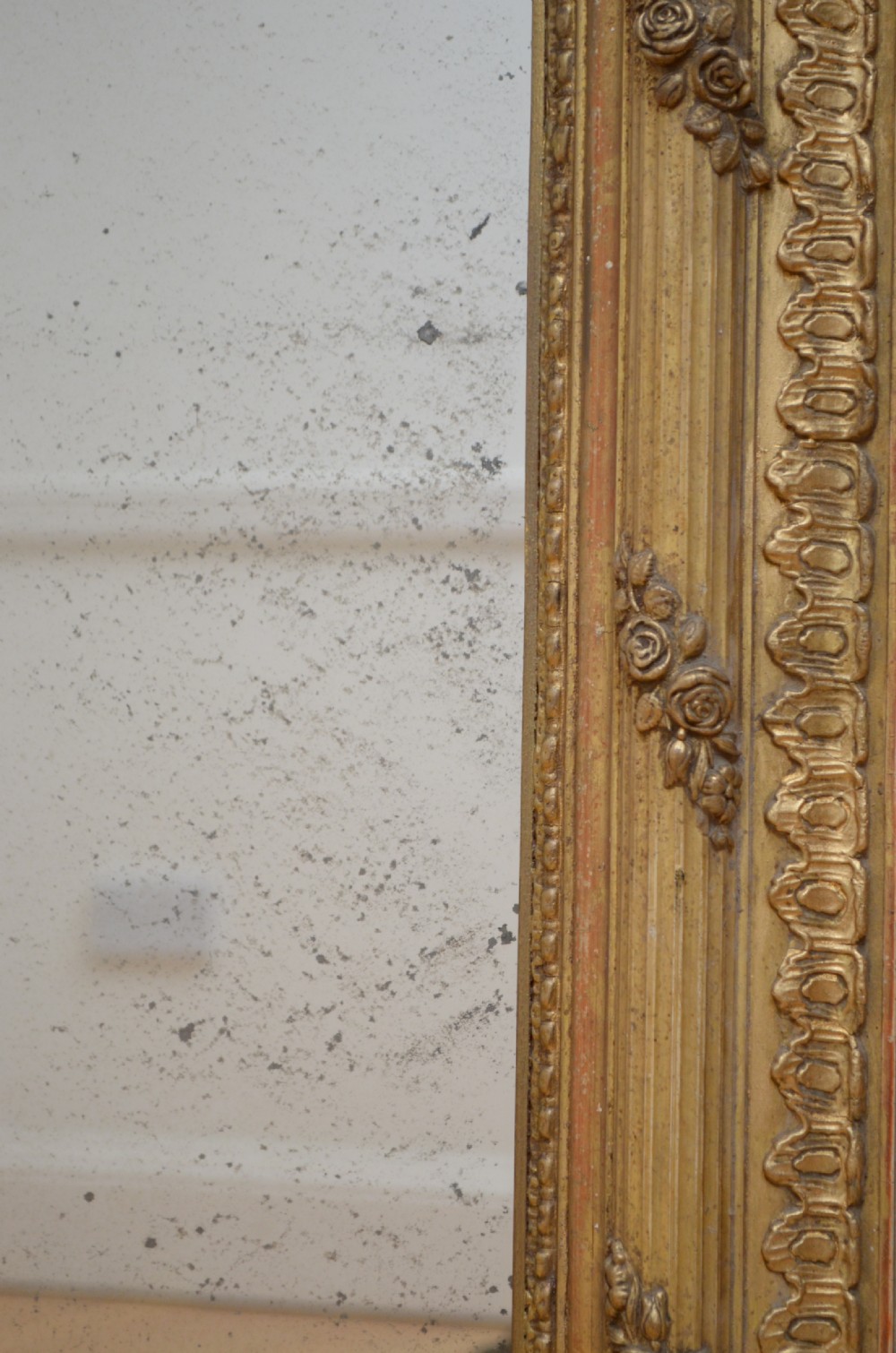 Superb Early 19th Century Giltwood Mirror View XIII