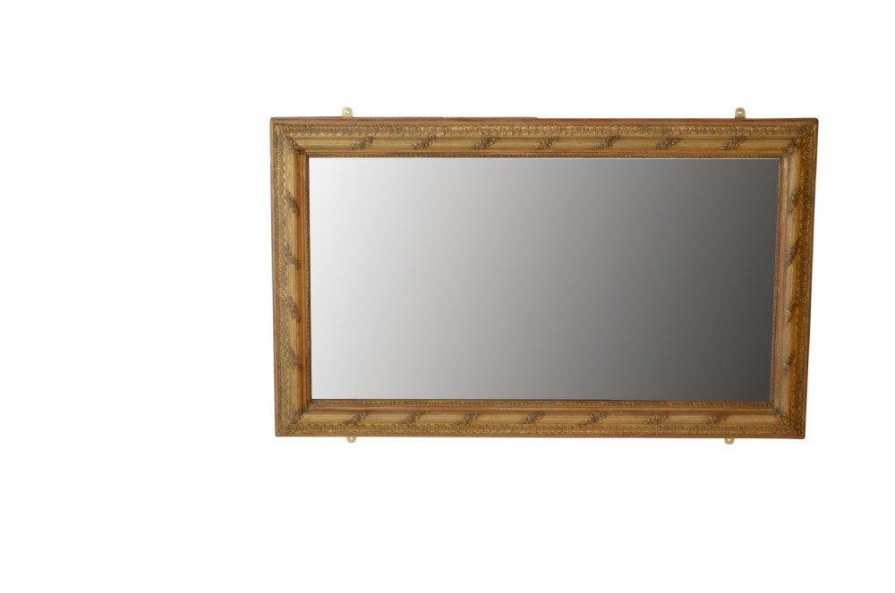 Superb Early 19th Century Giltwood Mirror View III
