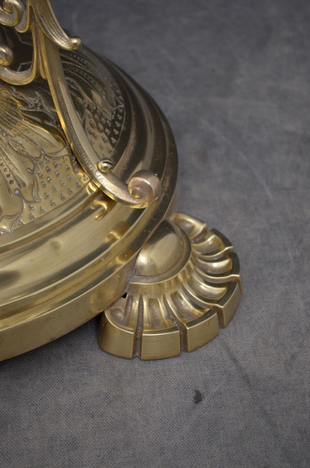 Late Victorian Brass Floor Lamp View X