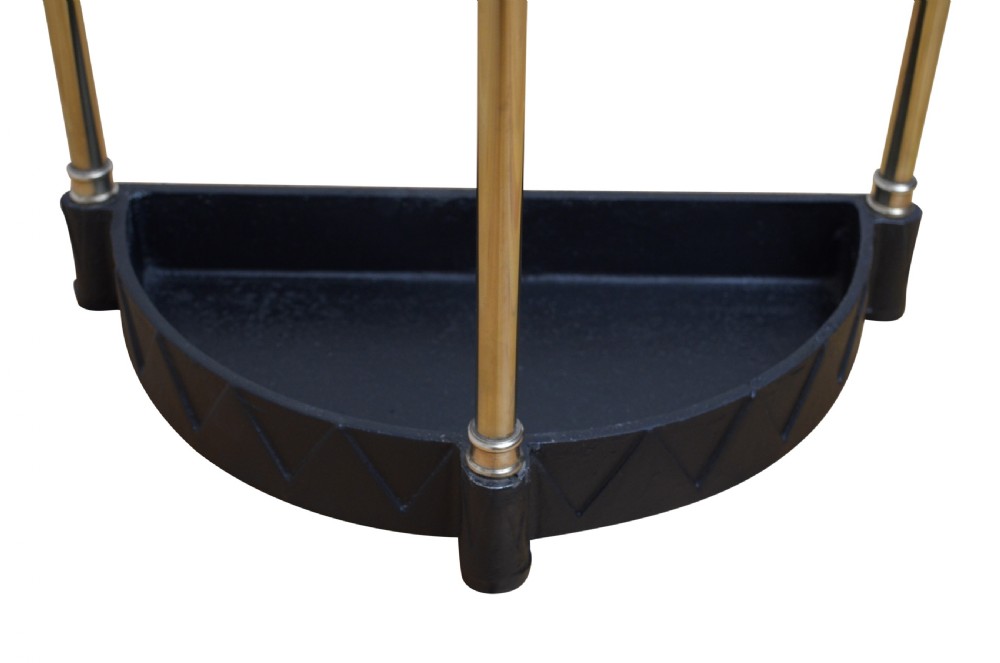 Vintage Brass Umbrella Stand View VIII