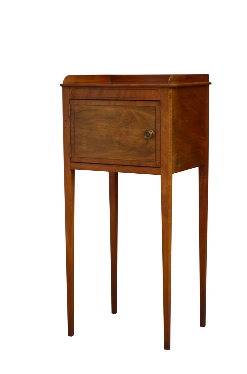 Regency Mahogany Bedside Cabinet
