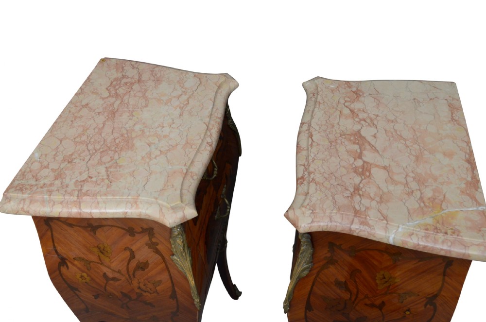 Pair of French Bedside Cabinets View V