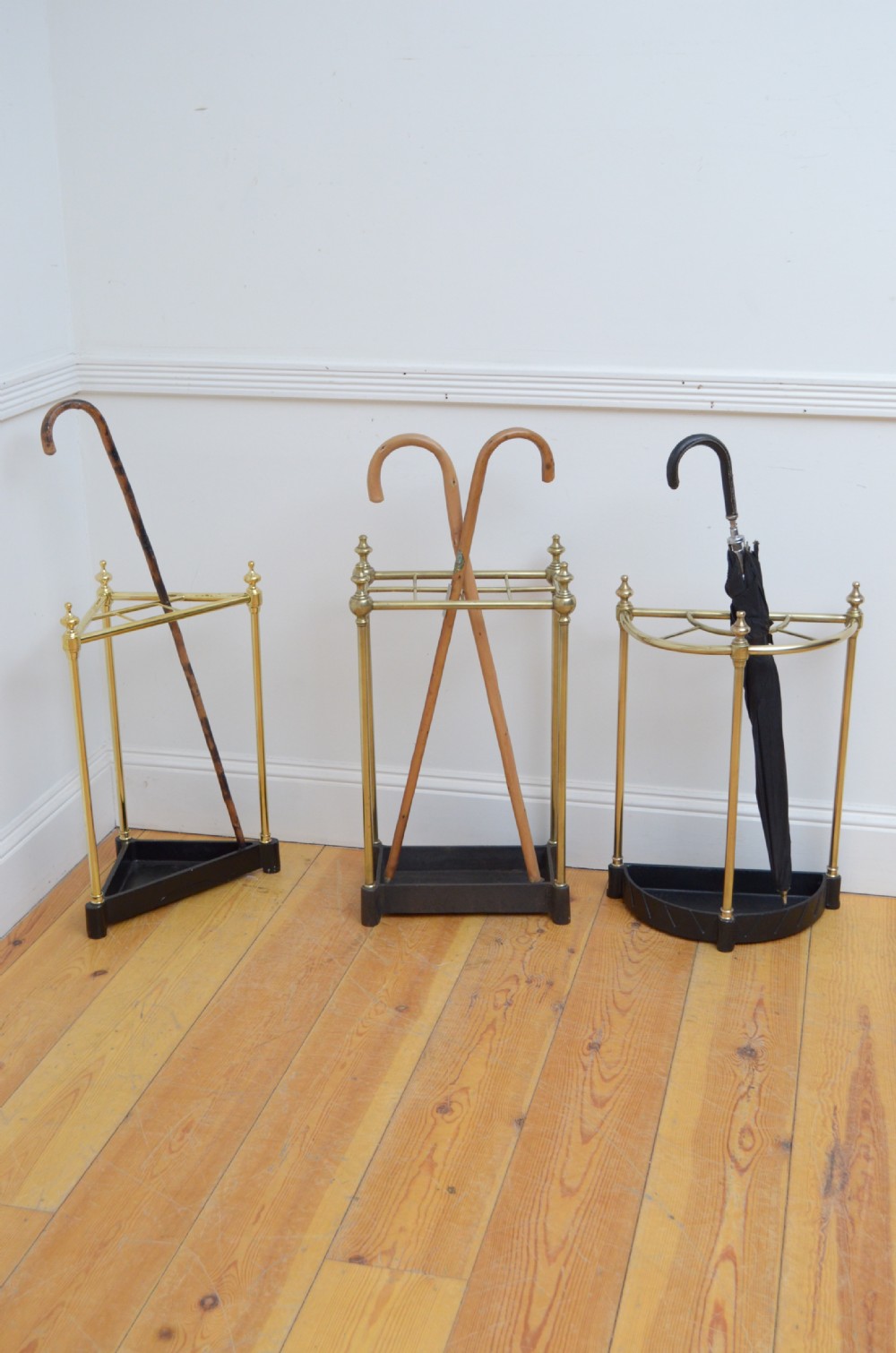 Late Victorian Brass Umbrella Stand View VIII