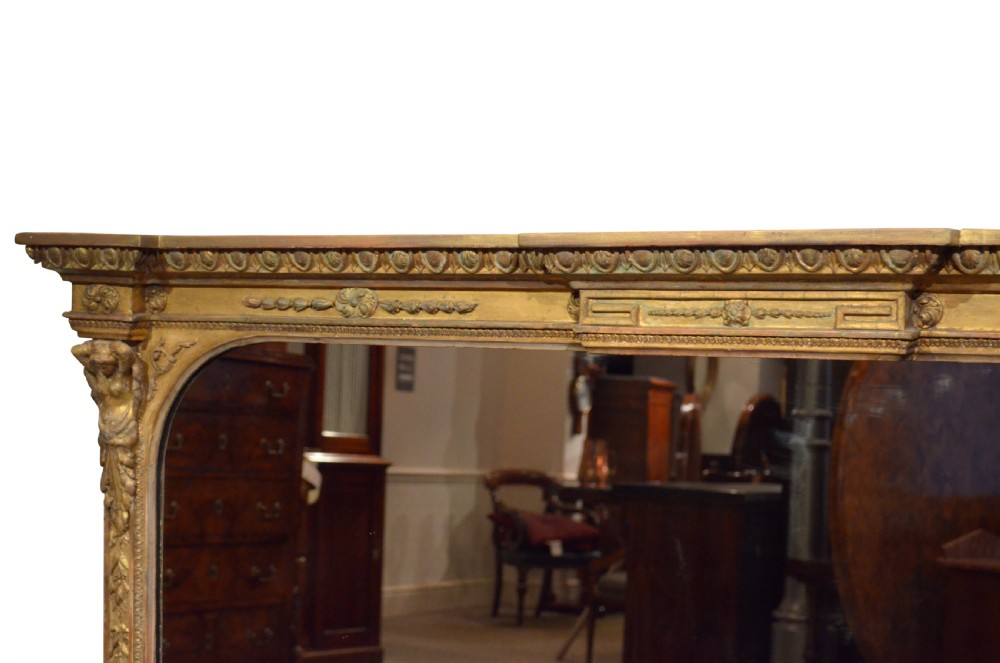 Large Victorian Mirror H128cm View VII