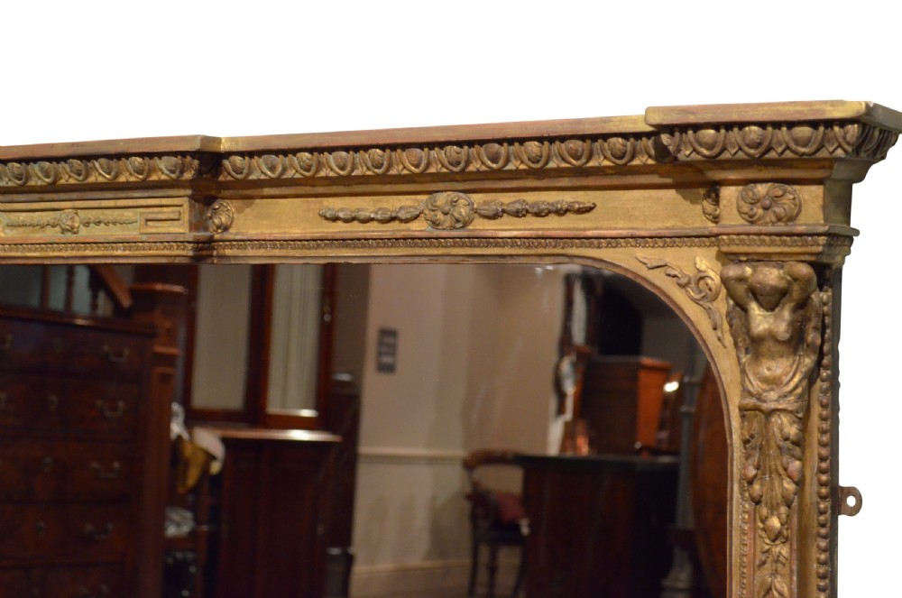 Large Victorian Mirror H128cm View XI