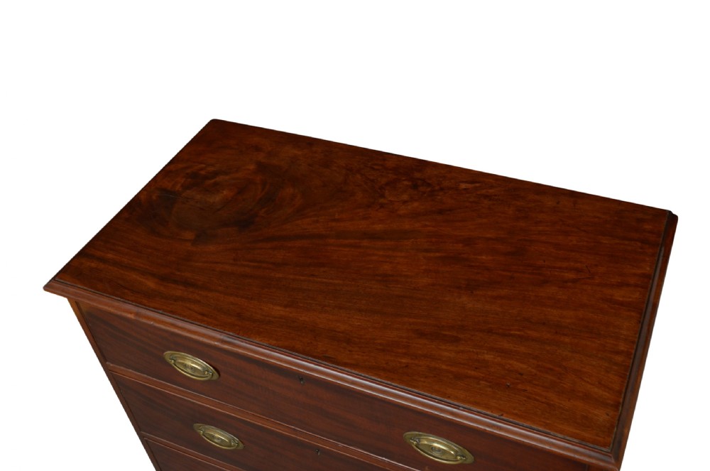Solid Mahogany Georgian Chest of Drawers View IV