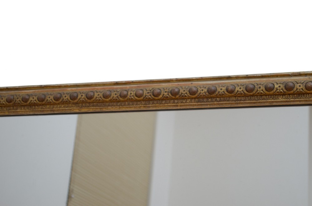 Early Victorian Giltwood Wall Mirror H129cm View VII