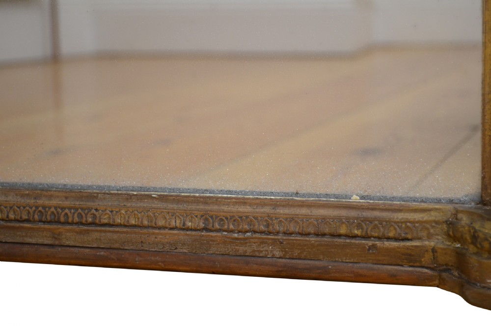 Early Victorian Giltwood Wall Mirror H129cm View XII