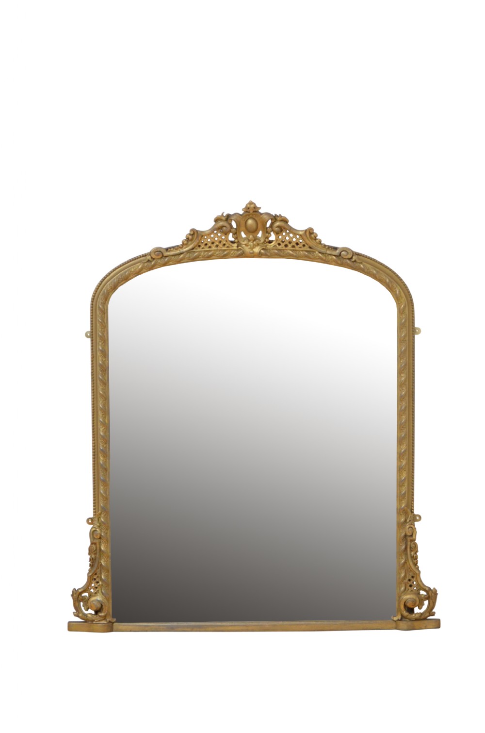 English Victorian Giltwood Wall Mirror H143cm