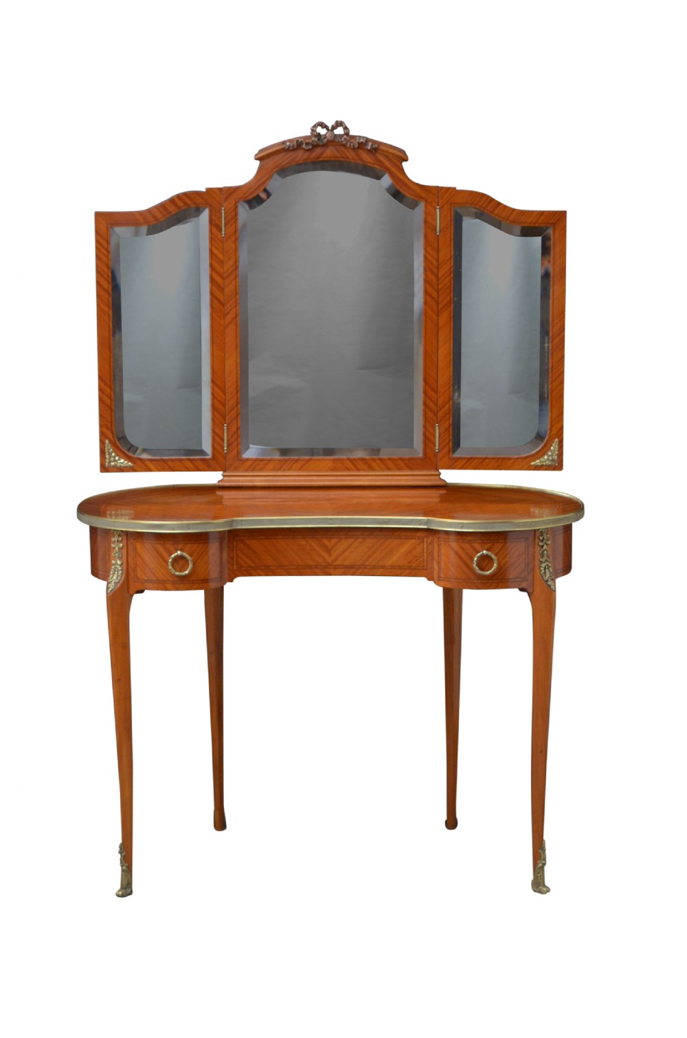 Turn of the Century Satinwood Dressing Table