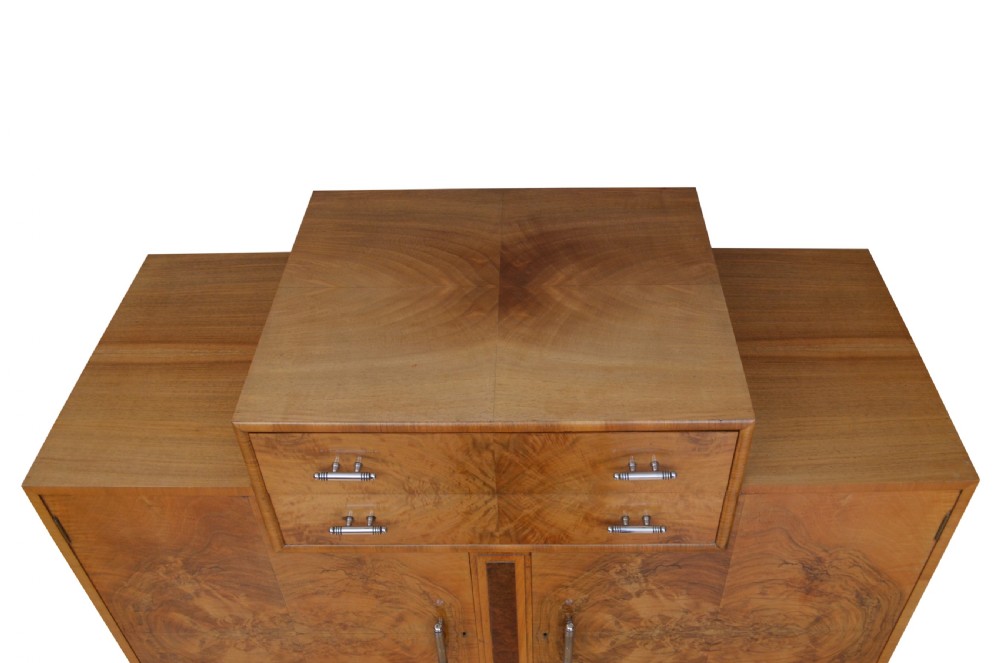 Fine Quality Art Deco Heals Sideboard in Walnut View III