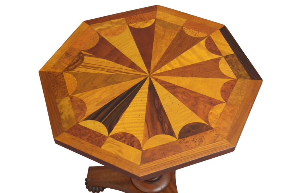 George IV Specimen Coffee Table  View VI