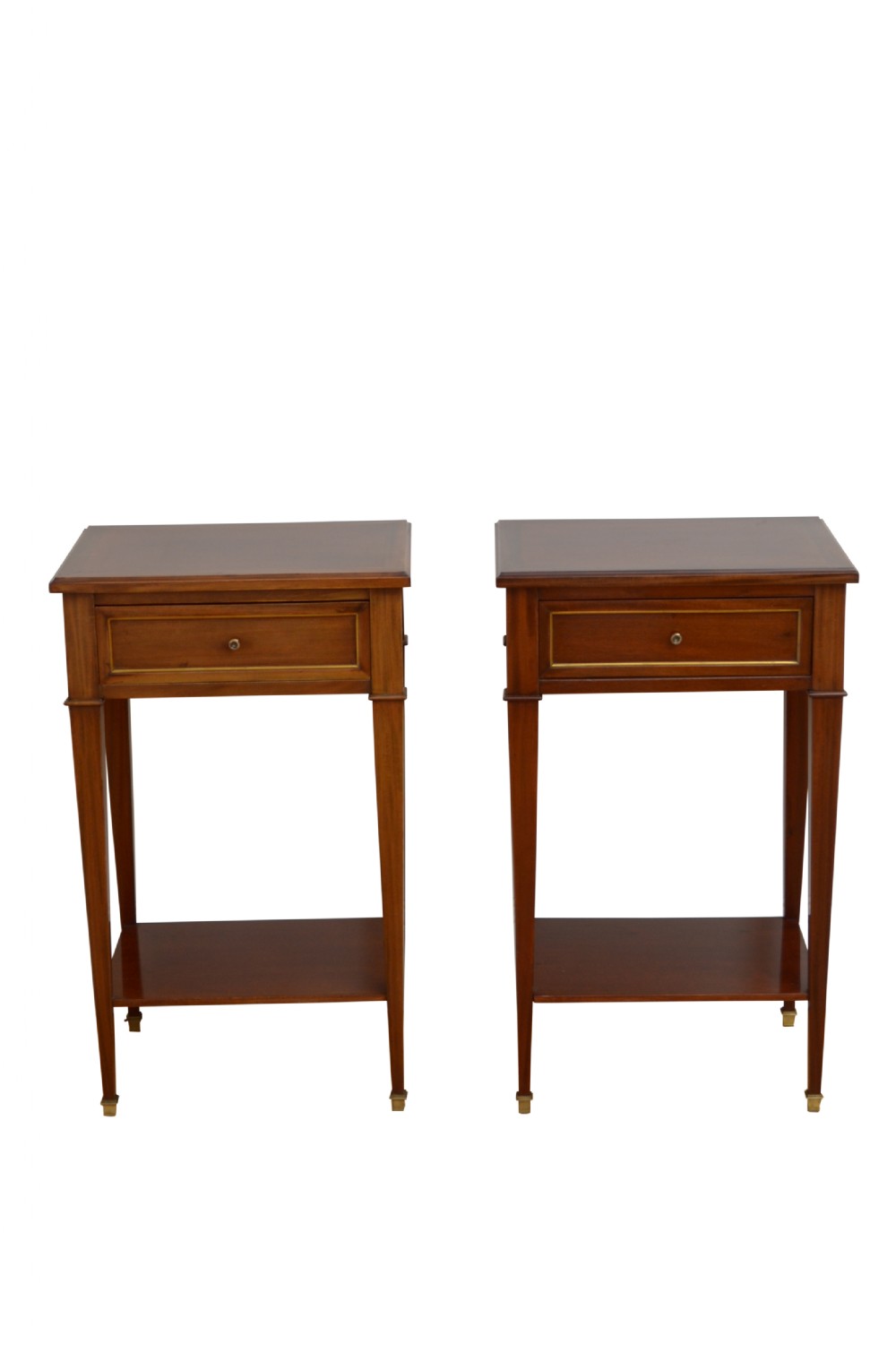 Pair of Mahogany Tables Bedside tables