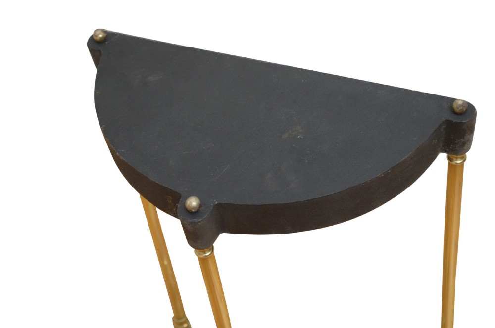  Brass Umbrella Stand of Demi Lune Shape View VI