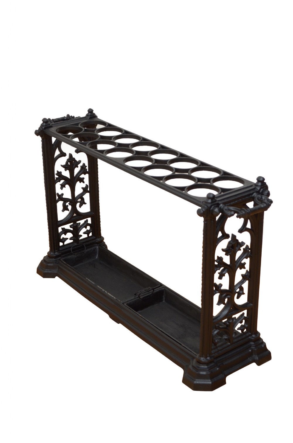 Large Victorian Cast Iron Umbrella Stand stick stand