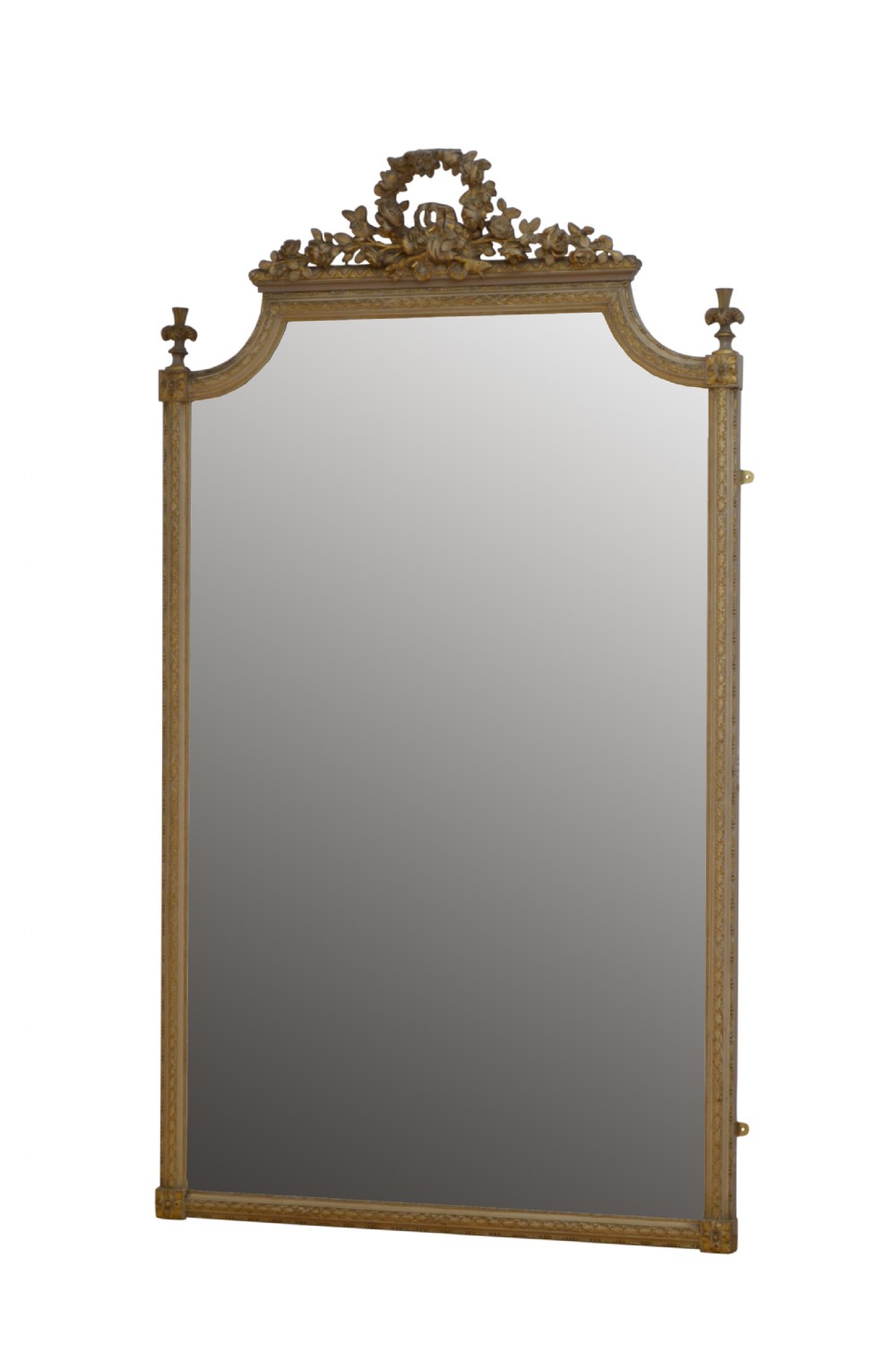 Tall 19th Century Leaner Mirror H206cm