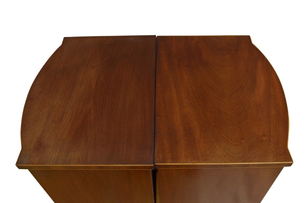 Edwardian Pair of Bedside Cabinets View III