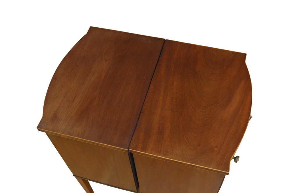 Edwardian Pair of Bedside Cabinets View V