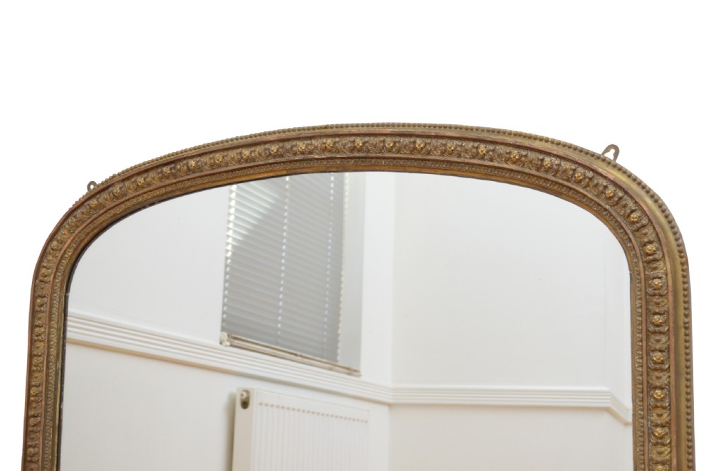 Victorian Giltwood Mirror H108cm View X